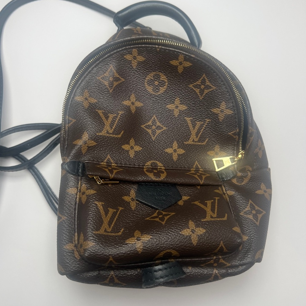 Louis Vuitton Mini Palm Spring backpack. In excellent condition.